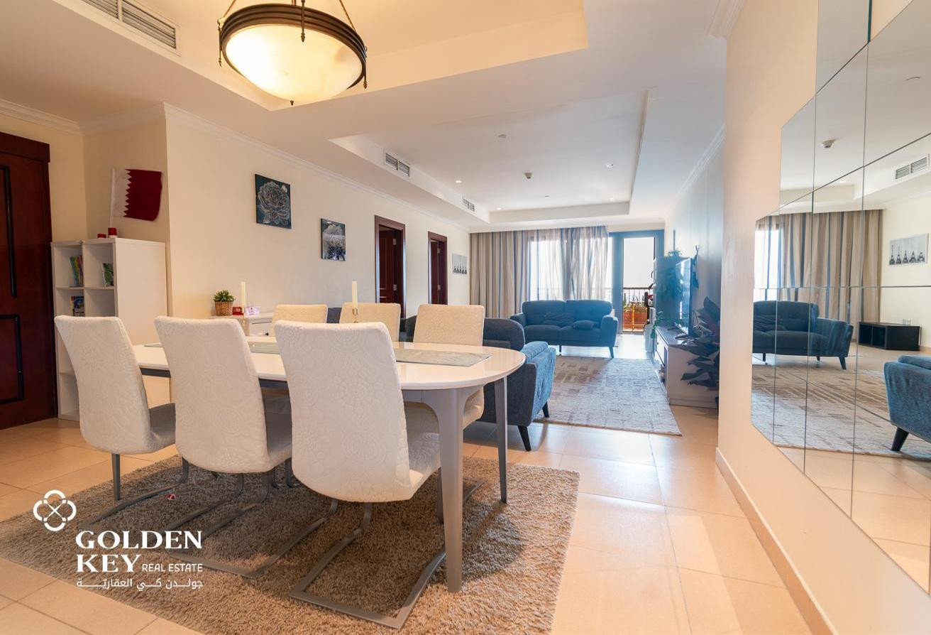 Sea View | Luxurious 2BR | Fully Furnished - Apartment in West Porto Drive