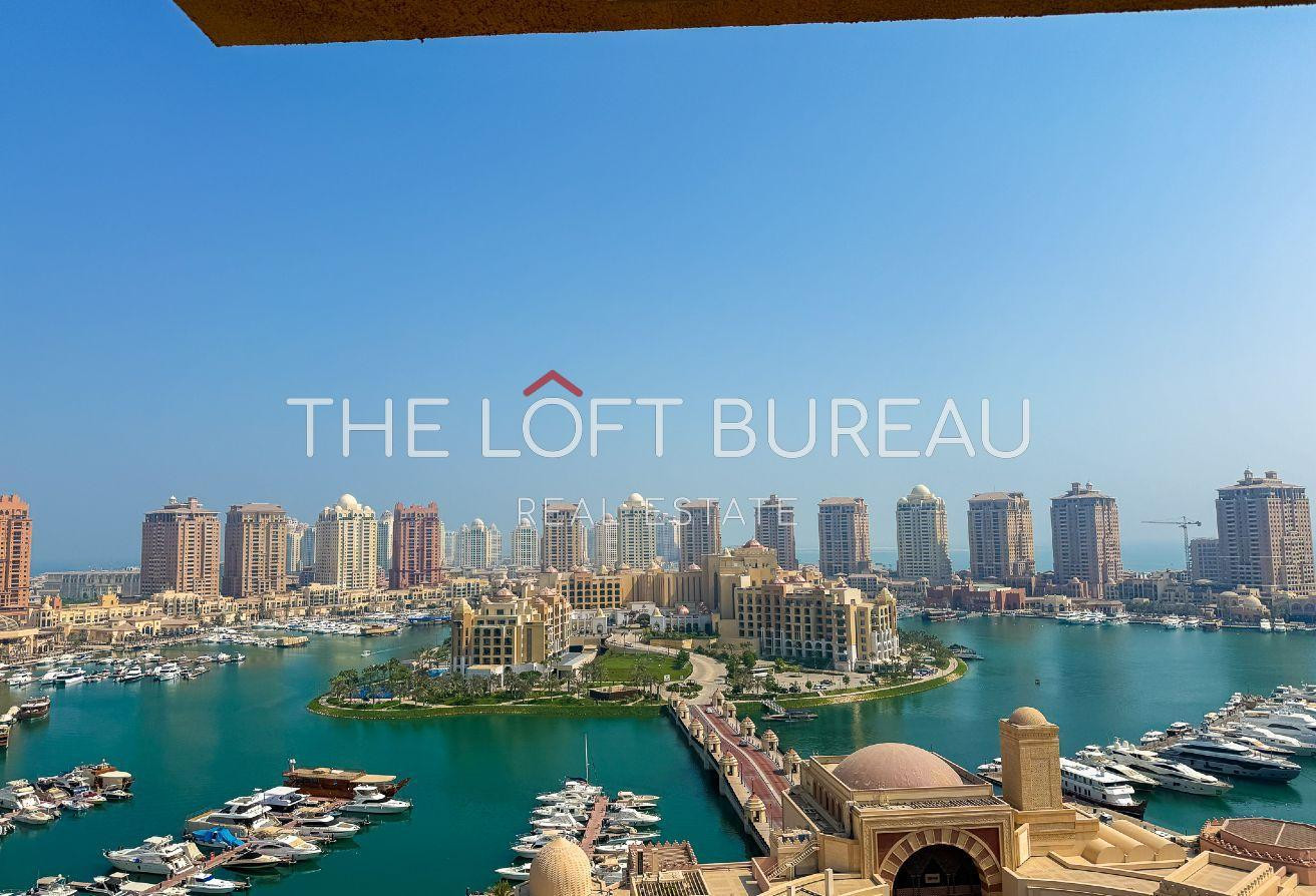 3 + Maid | Ferrari Tower | Direct Marina view - Apartment in Tower 7 (Ferrari Tower)