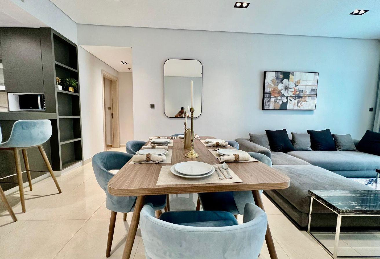 luxury_2 master bedrooms_furnished_marina - Apartment in Marina Tower 23