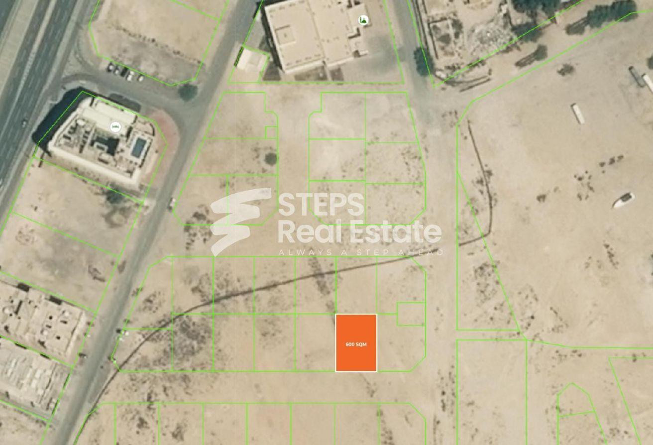 Buildable Land for Residential Use in Al Wakrah - Labor Camp in Al Wakair