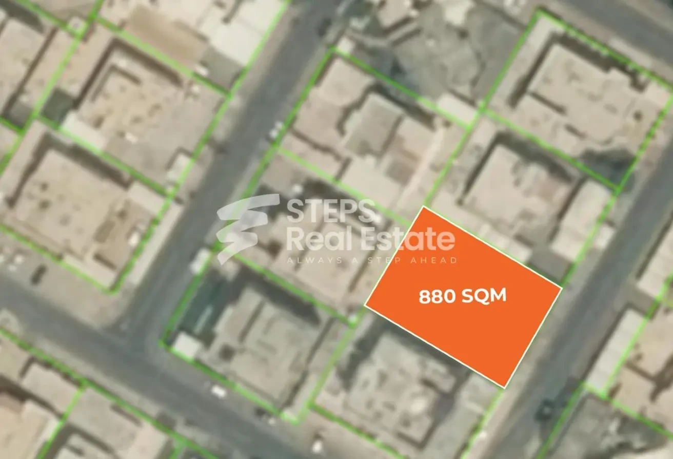 880 SQM Buildable Land – Ideal for Residential Use - Labor Camp in Al Jamiaa Street