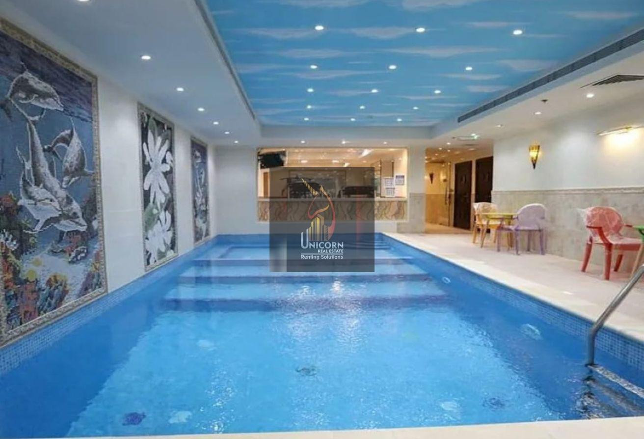 Well - Maintained 3-Bedroom |Furnished | Gym-Pool - Apartment in Anas Street