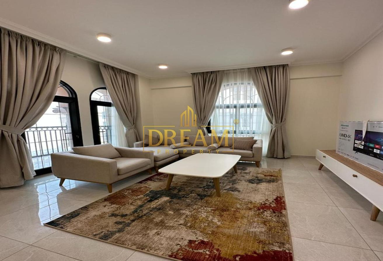Balcony| Modern 1 BHK| FF| In Fox Hills Lusail
