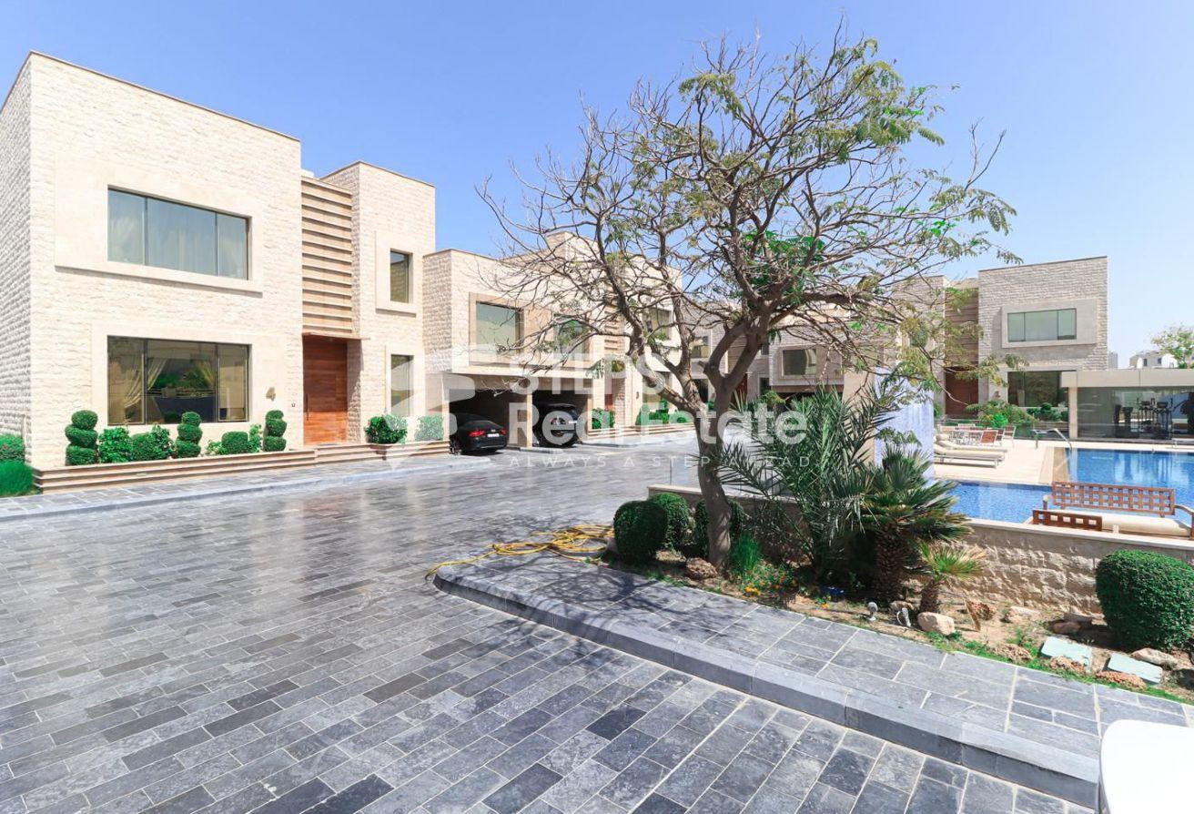 Luxury Villa with Maids Room and Private Pool - Compound Villa in Al Waab Street