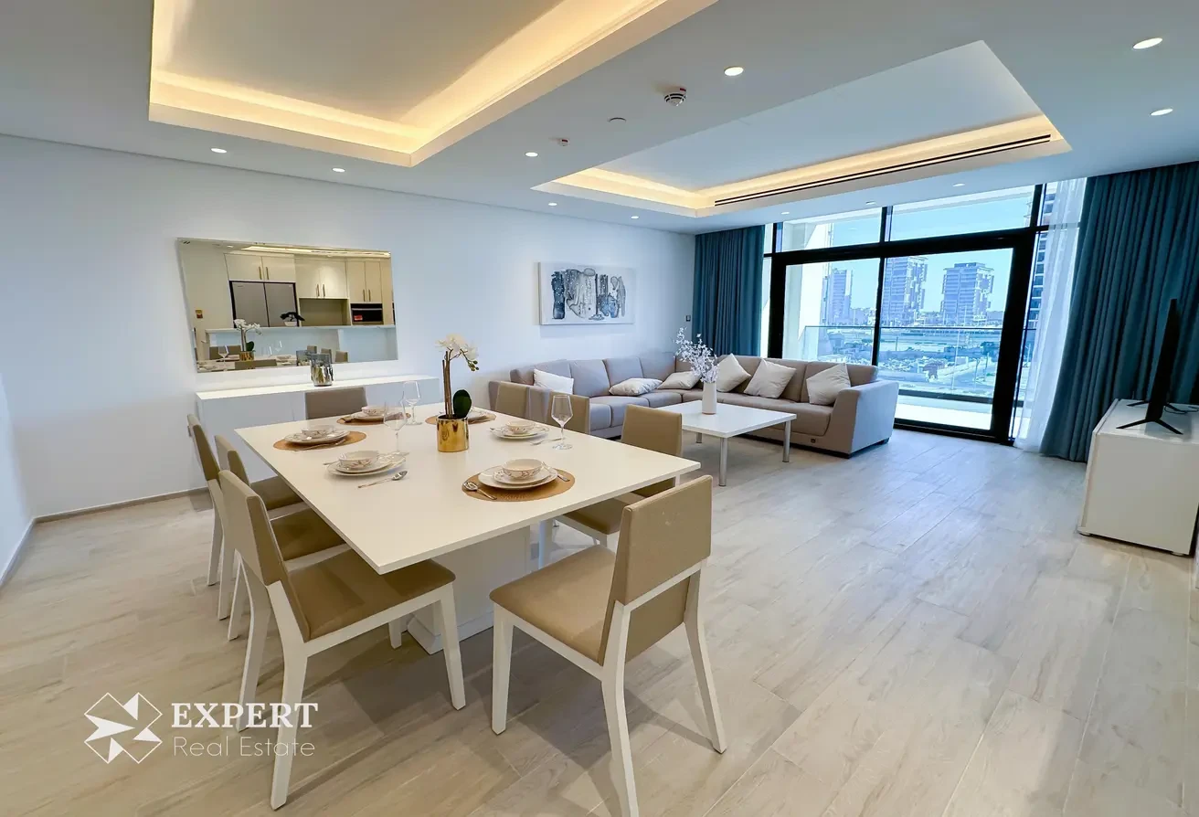 Stylish Furnished 2BHK | Lusail with Balcony - Apartment in Lusail City