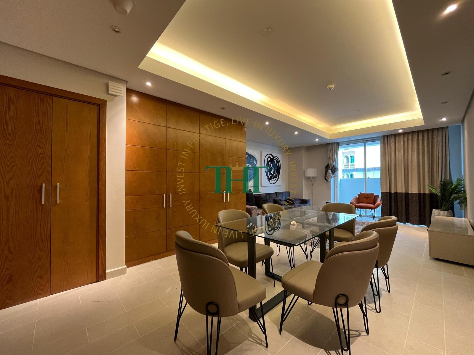 Luxurious | 1BHK | FF | With Balcony - Apartment in Viva Bahriya