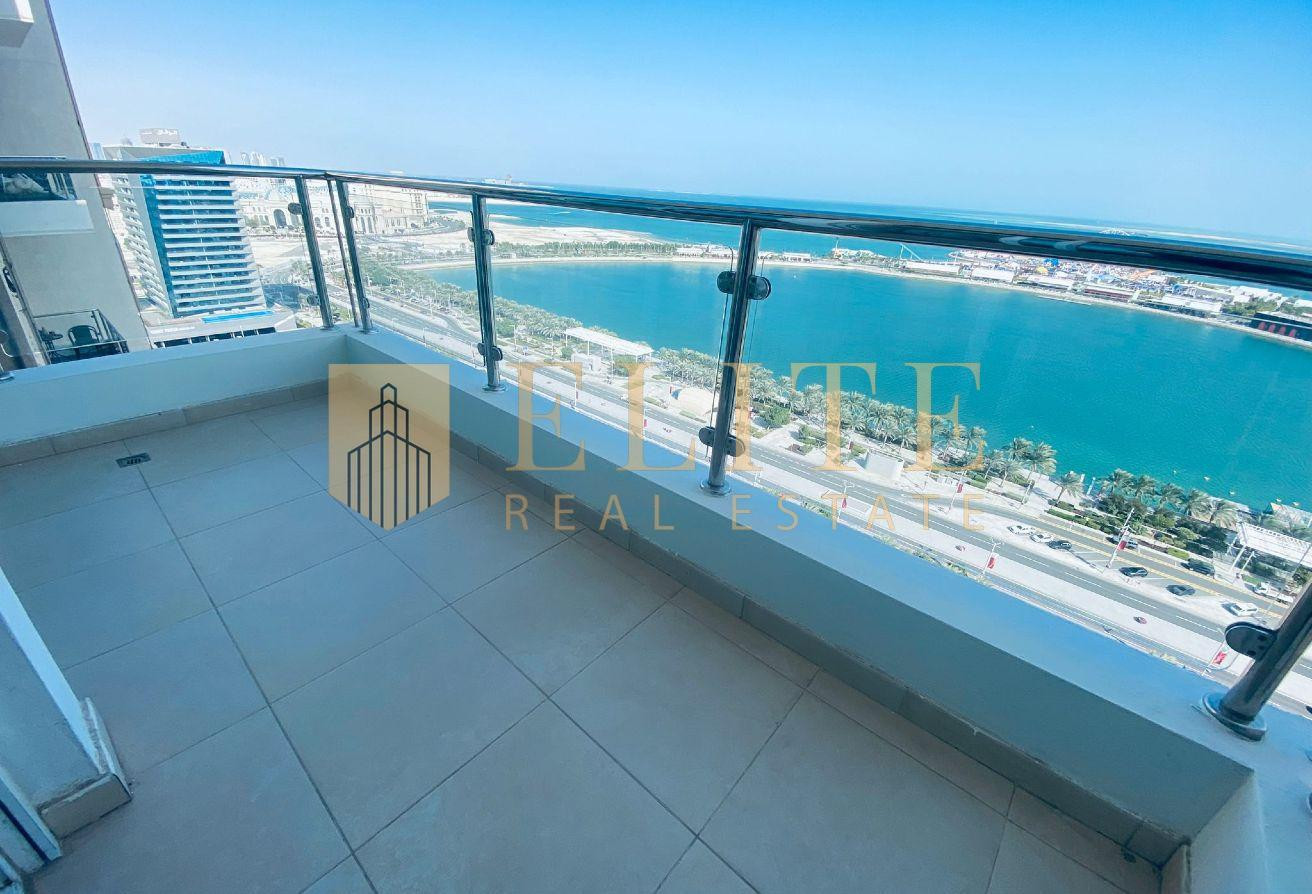 Spacious 3-BR Semi-Furnished in Lusail Marina - Apartment in Lusail Marina Heights