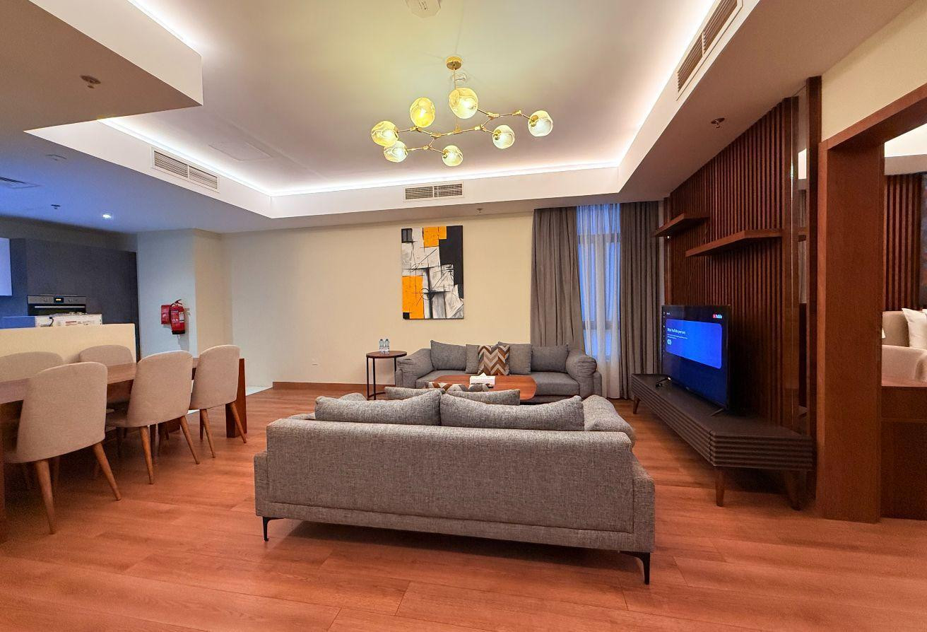 Available 2BHK UF Apt in Mansoura C Ring 1 Mo FREE