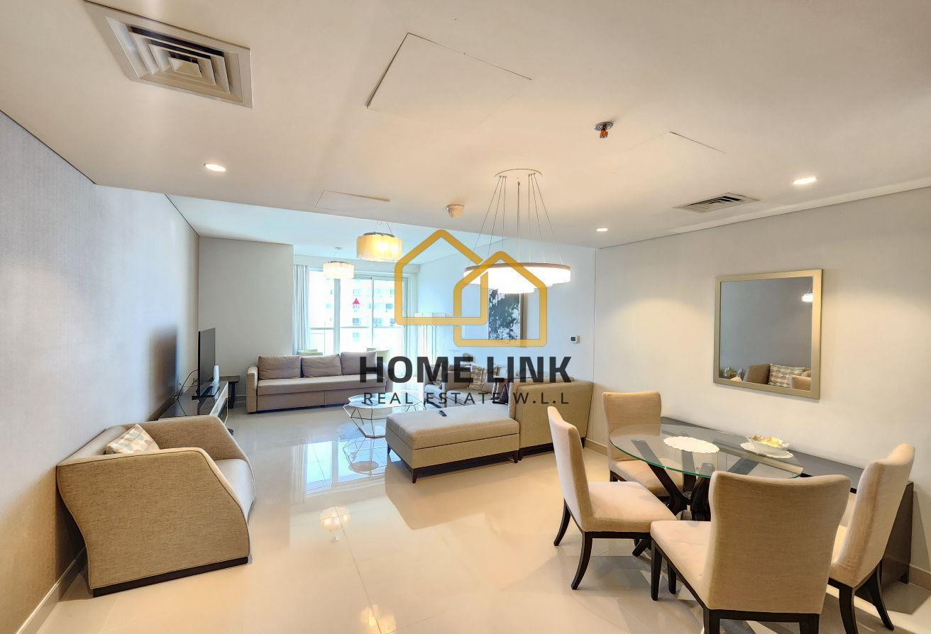 BRIGHT AND SPACIOUS 2 BHK FURNISHED | NICE VIEW