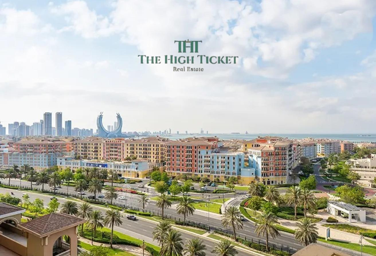 Lavish |1BHK | FF | Balcony | Including Qatar Cool - Apartment in West Porto Drive