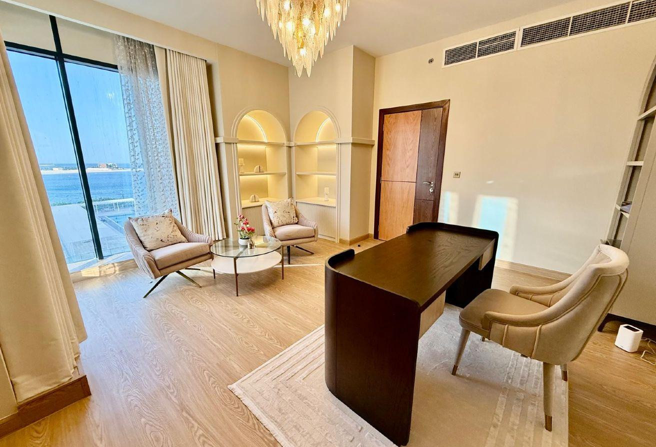 Upgrated two bedroom fully furnished/full sea view