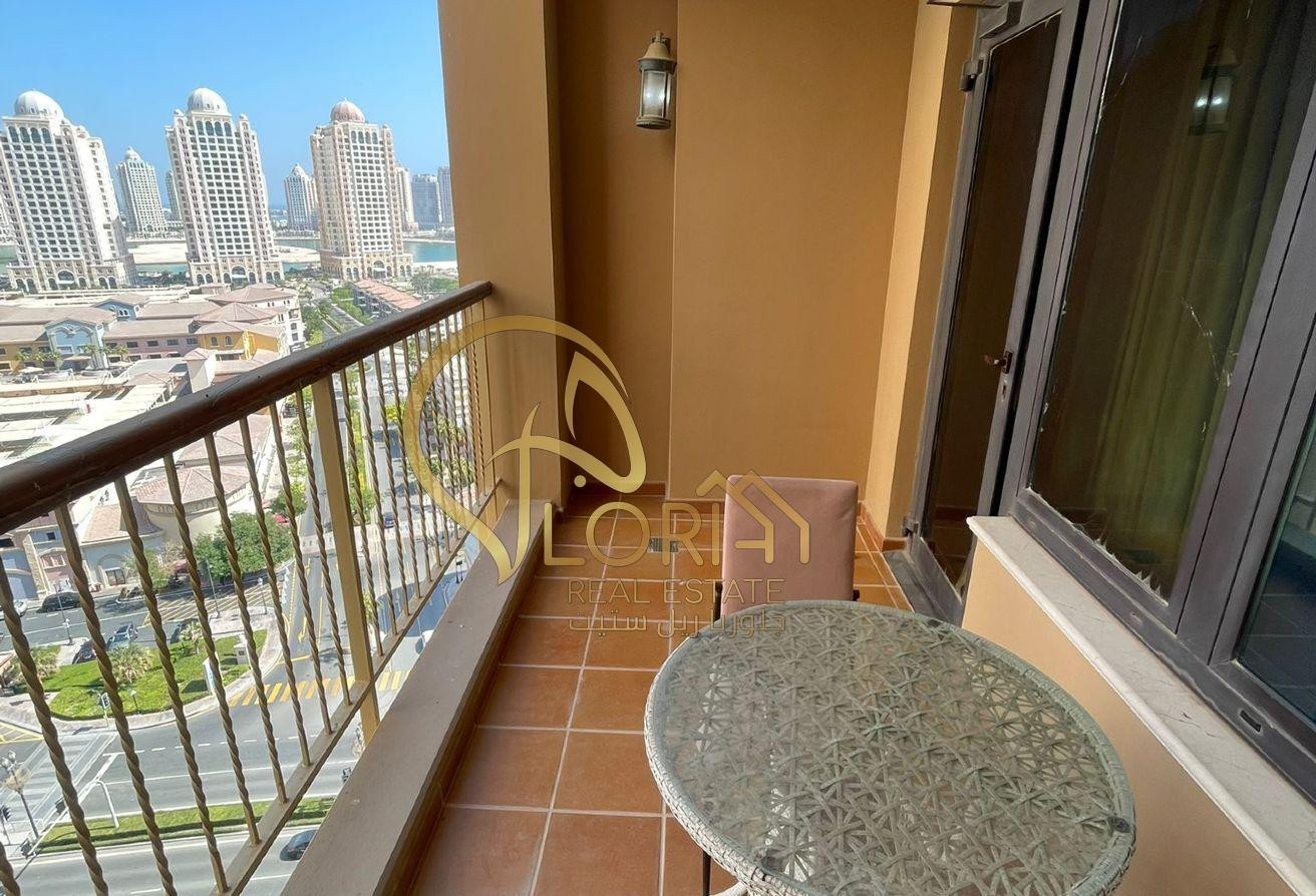 Invest in Furnished 1BHK+Office in The Pearl|1.45M