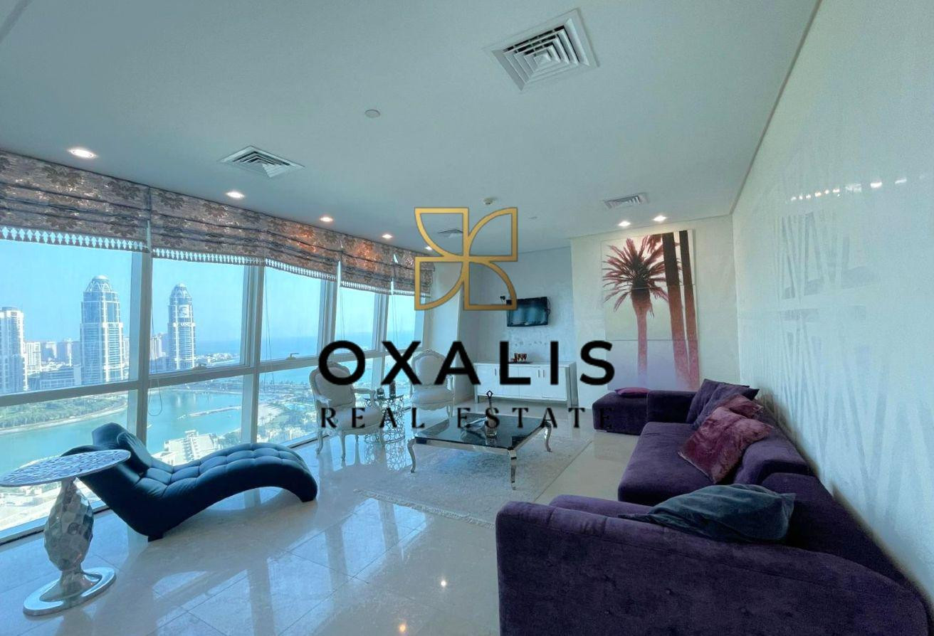 ELEGANT 3 BHK FULLY FURNISHED | PANORAMIC VIEW - Apartment in Zig Zag Tower A