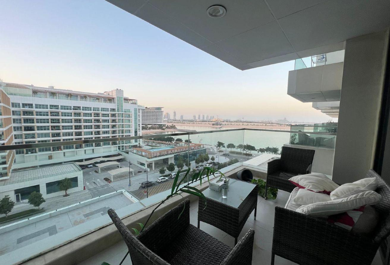 luxury_one bedroom_weekly rent_marina lusail - Apartment in Lusail Marina Heights