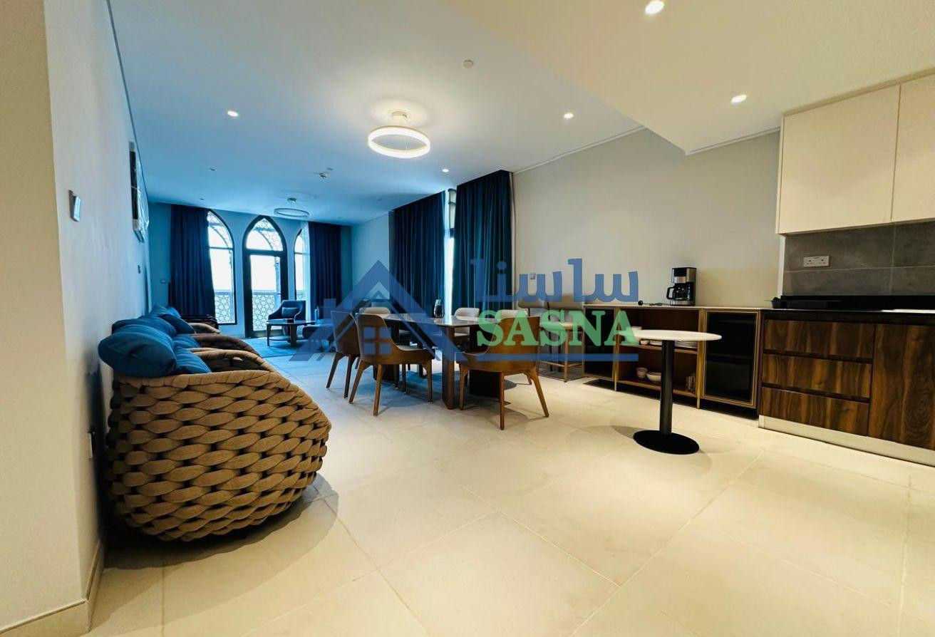 ANNUAL CONTRACT 2+MAID HOTEL APT/ SEA VIEW/TERRACE - Hotel Apartments in La Plage South