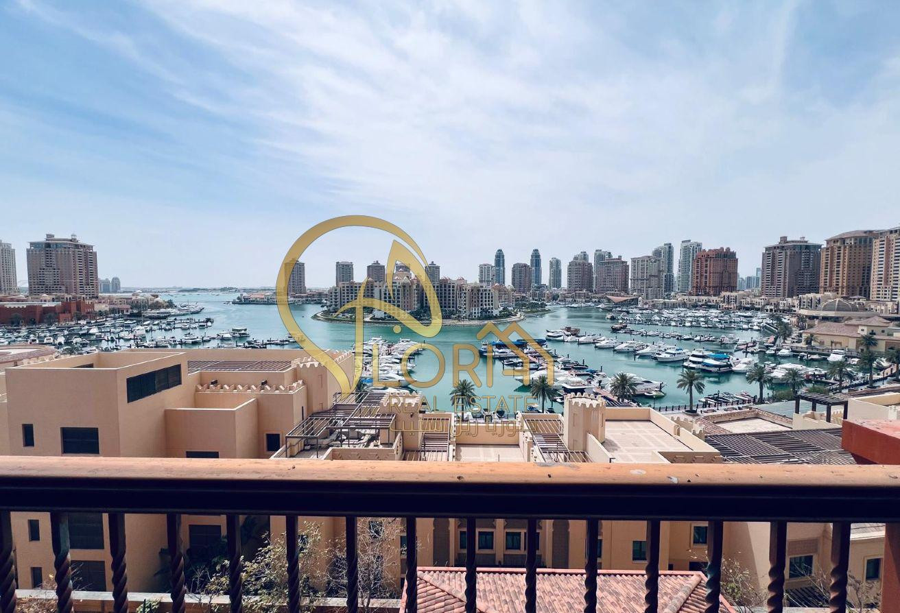 Luxury Furnished 1BHK in The Pearl | 8.5K Incl.