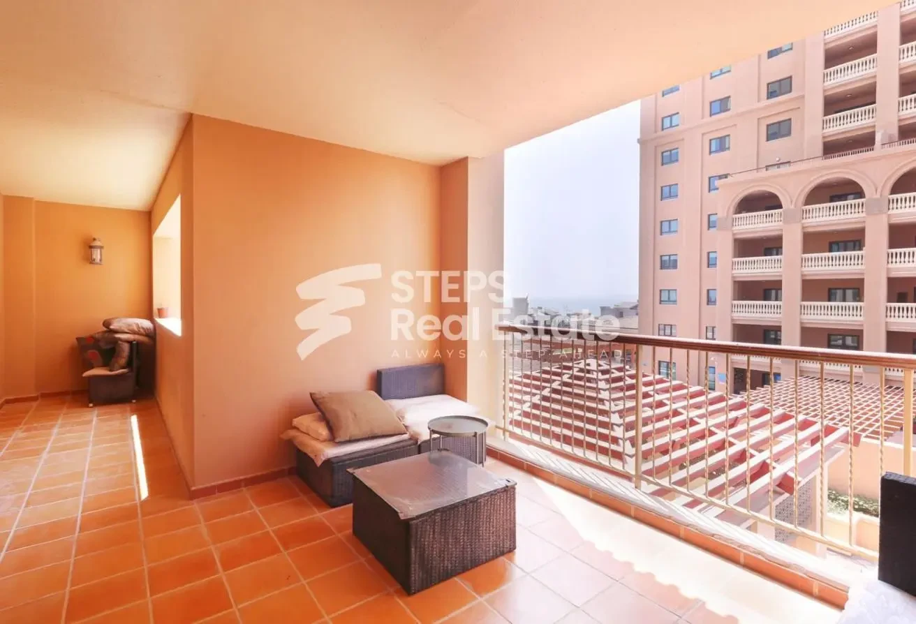 Sea View 1 Bedroom Apartment in Porto Arabia - Apartment in West Porto Drive