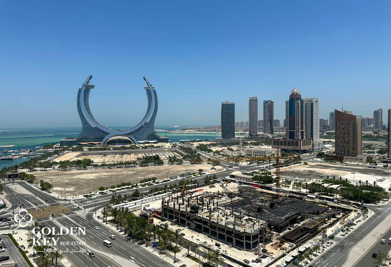 Furnished Apartment with City View, Lusail Marina