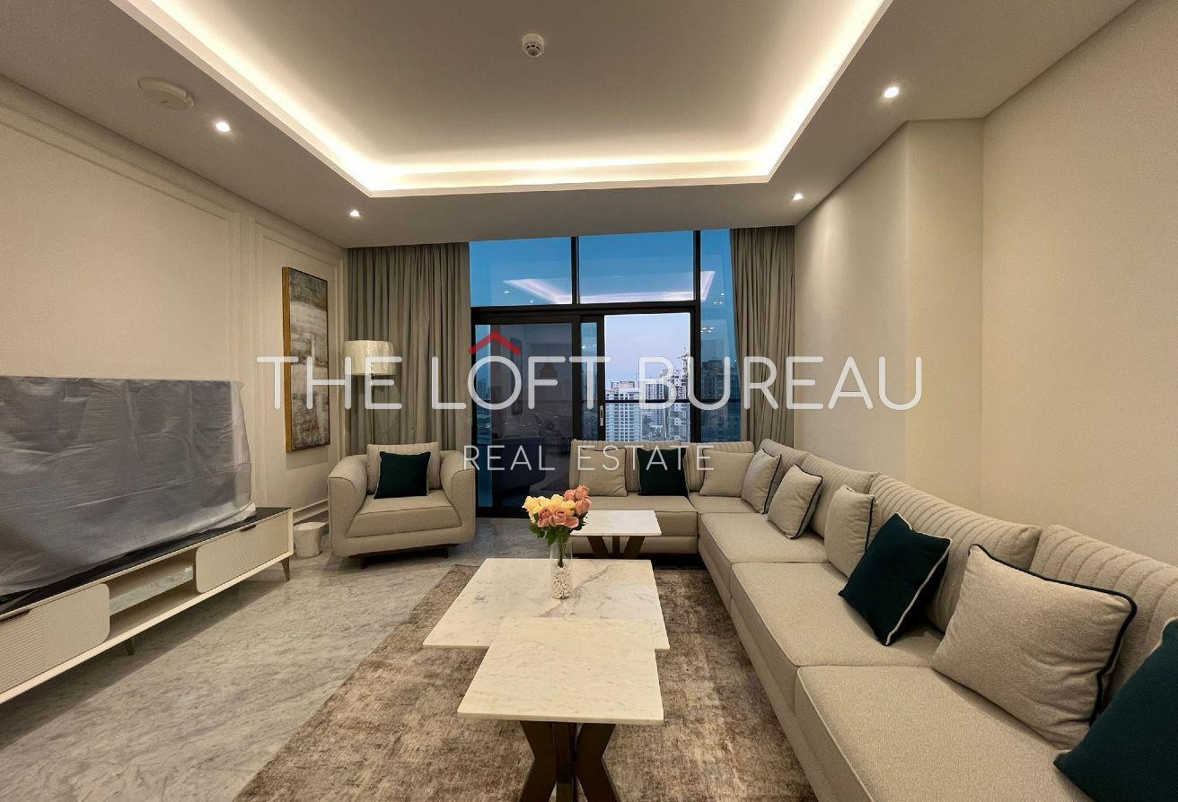 BRAND NEW 2BHK + SEA VIEW + BALCONY || FURNISHED - Apartment in Lusail Residence