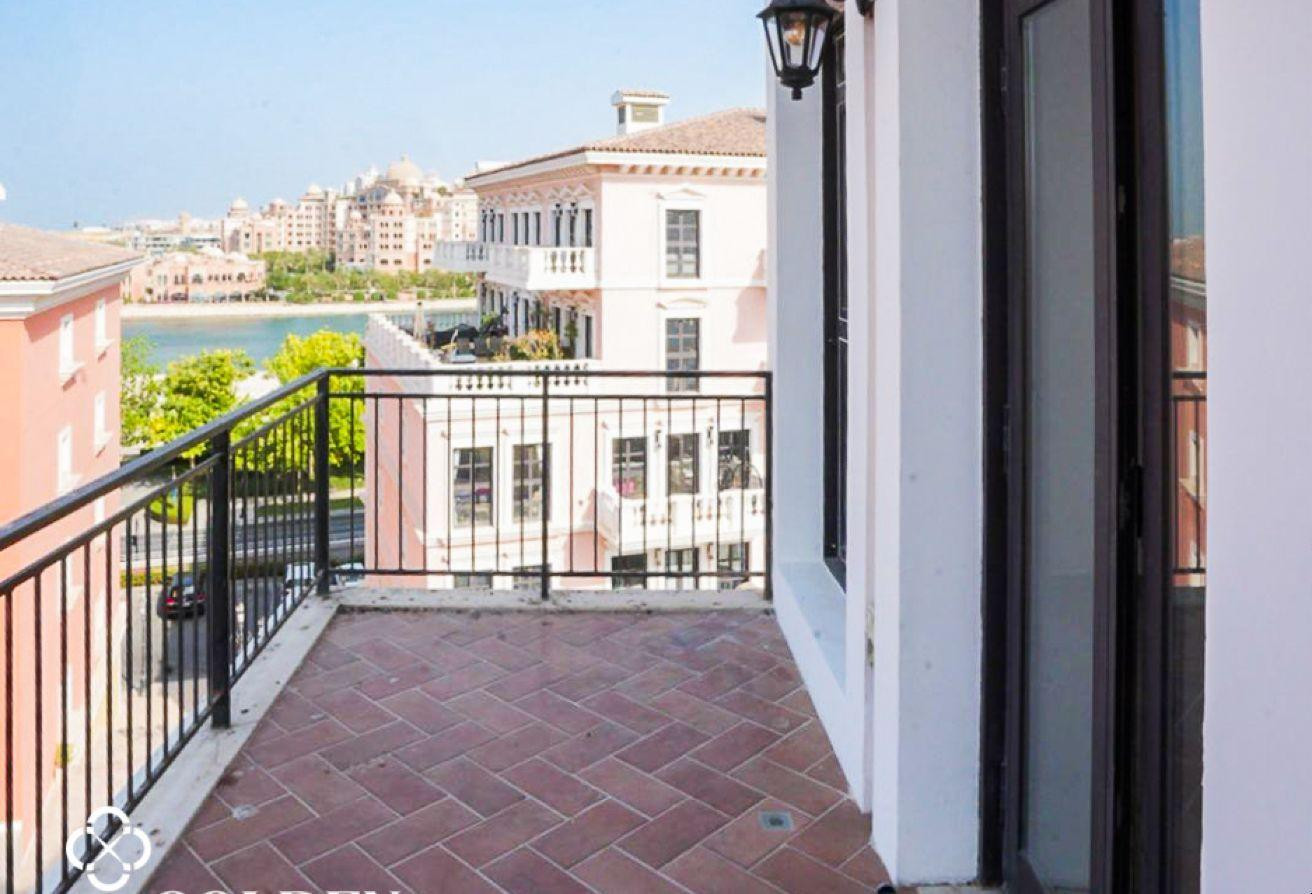 Open Concept | 1BHK with Balcony | Qanat Quartier - Apartment in Carnaval