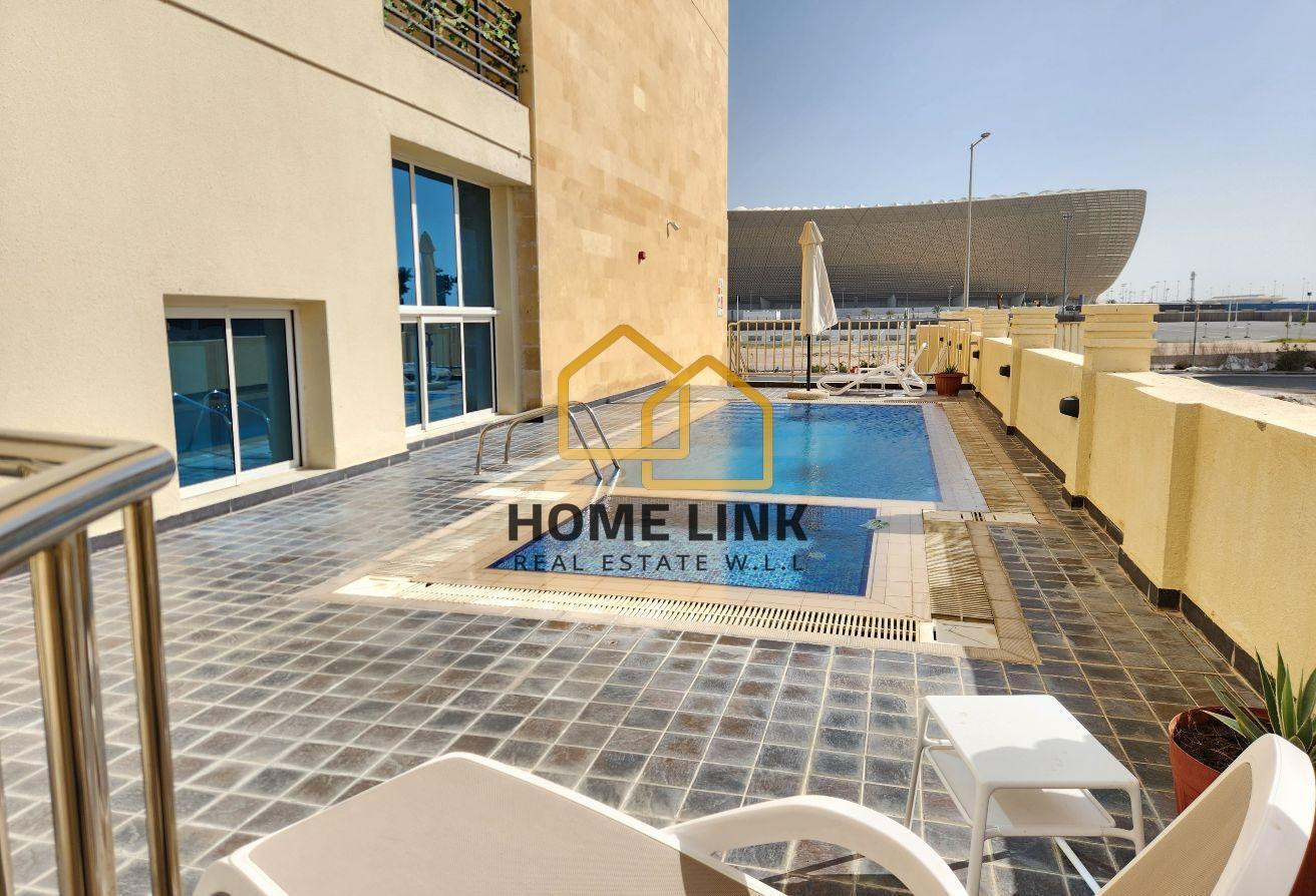 Fully Furnished 1BHK in Erkyah Lusail with Bills