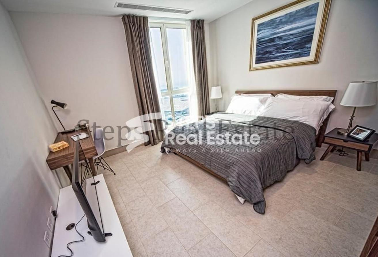 Fully Furnished 1 BHK Apartment in The Pearl - Apartment in Viva West