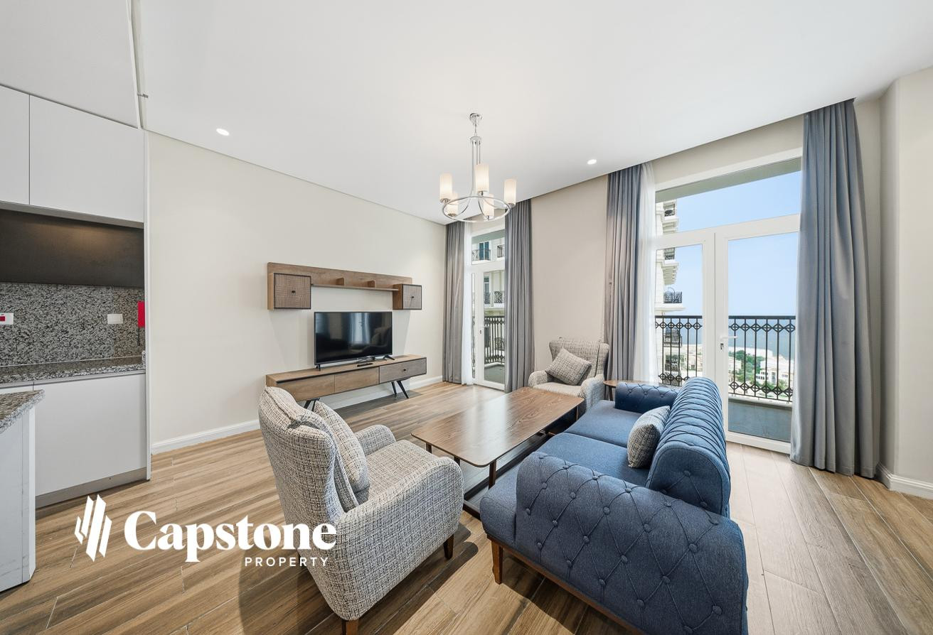 SEA VIEW 2BR+MAID ROOM FULLY-FURNISHED APARTMENT - Apartment in Floresta Gardens