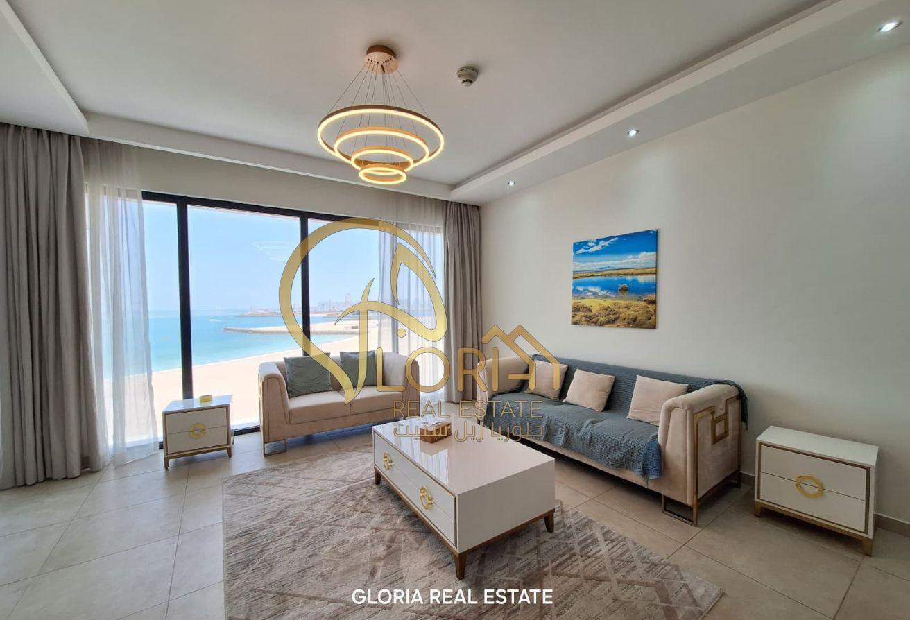 Luxury Furnished 1BHK Full Sea View Lusail Marina