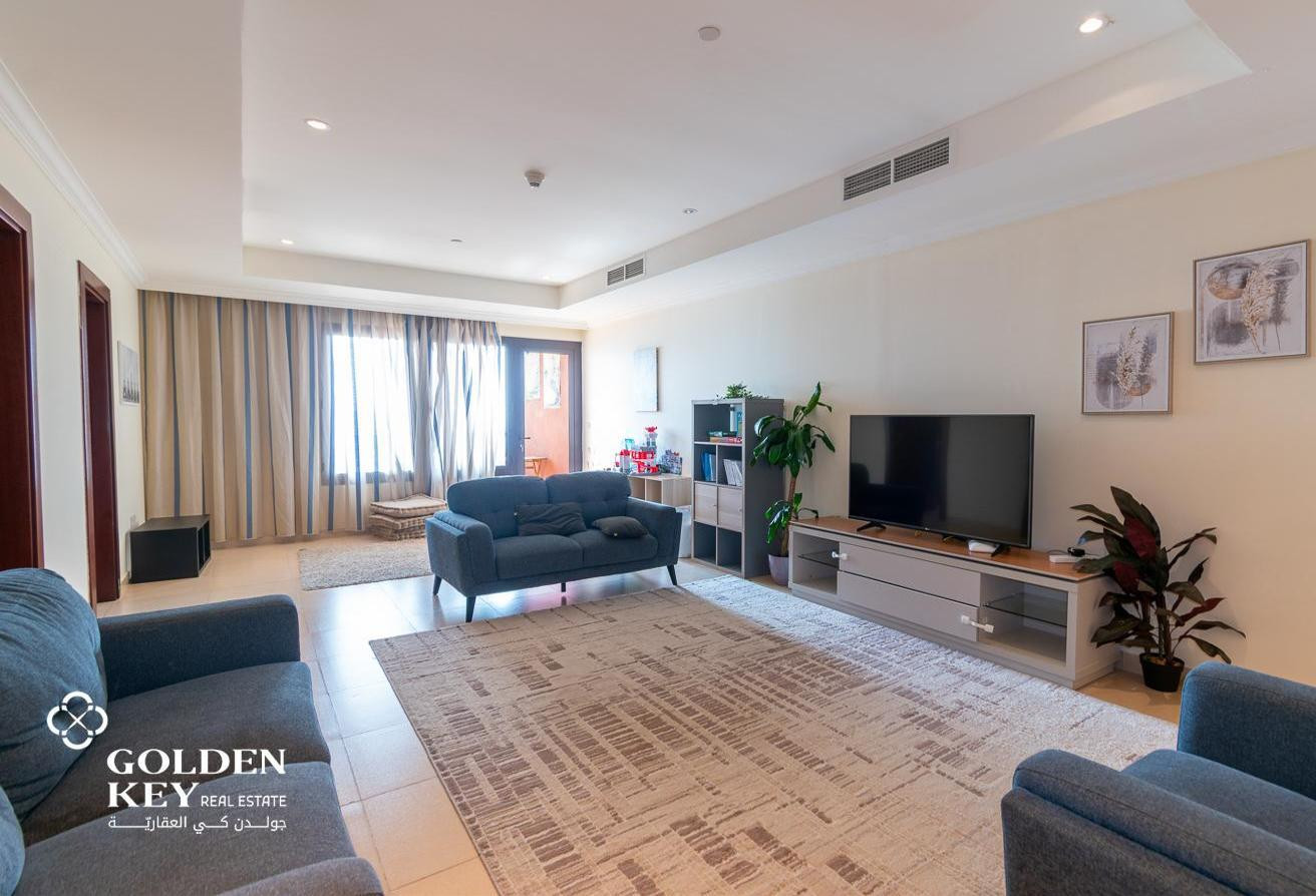 Sea View | Luxurious 2BR | Fully Furnished - Apartment in West Porto Drive