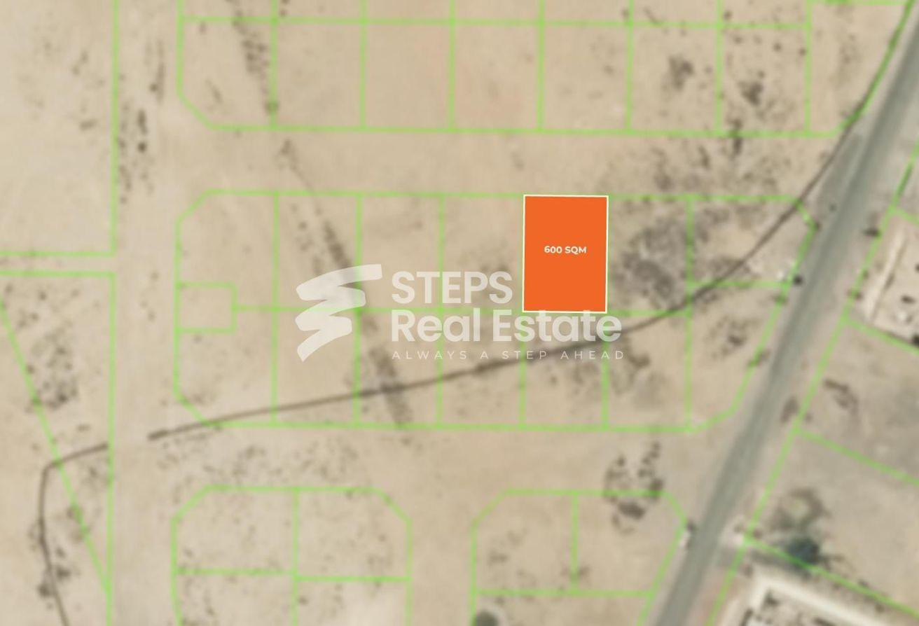 Buildable Land for Residential Use in Al Wakrah - Labor Camp in Al Wakair