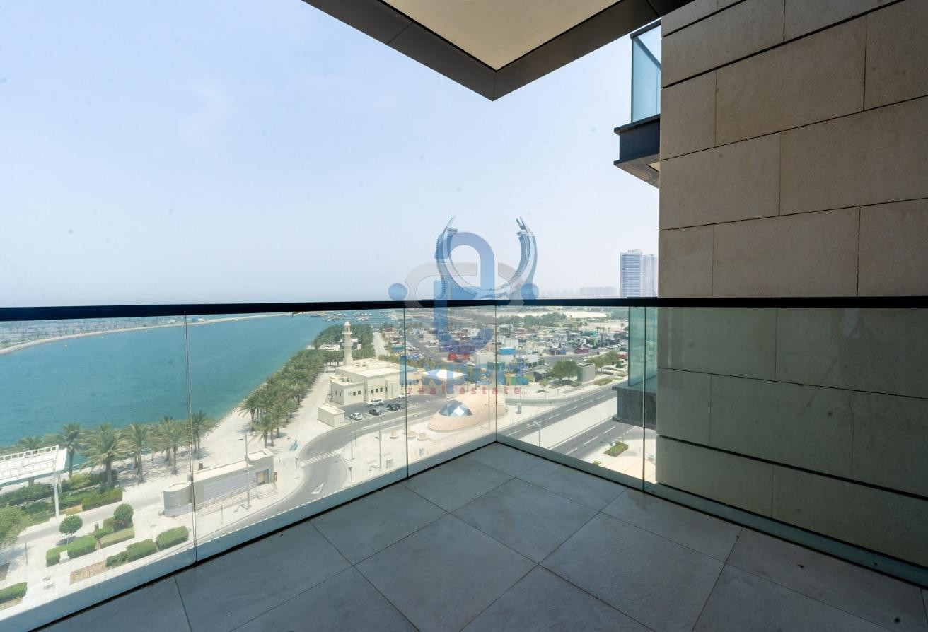 Full sea view 2 balconies Luxury 1BHK for Rent - Apartment in Marina Residences 195
