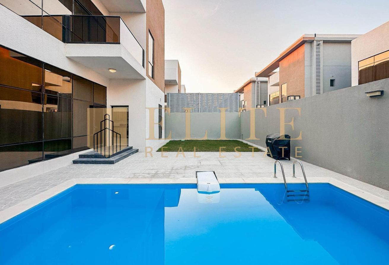 Modern 5-Master Villa with Private Pool | 13k QAR