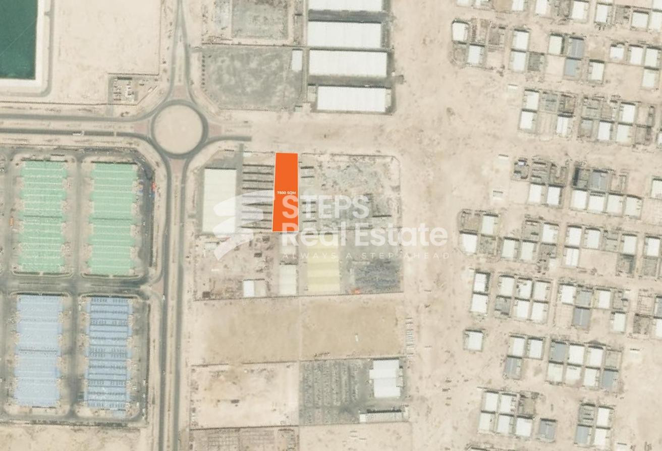 Industrial Land for Storage Purpose - Labor Camp in Jerry Al Samur