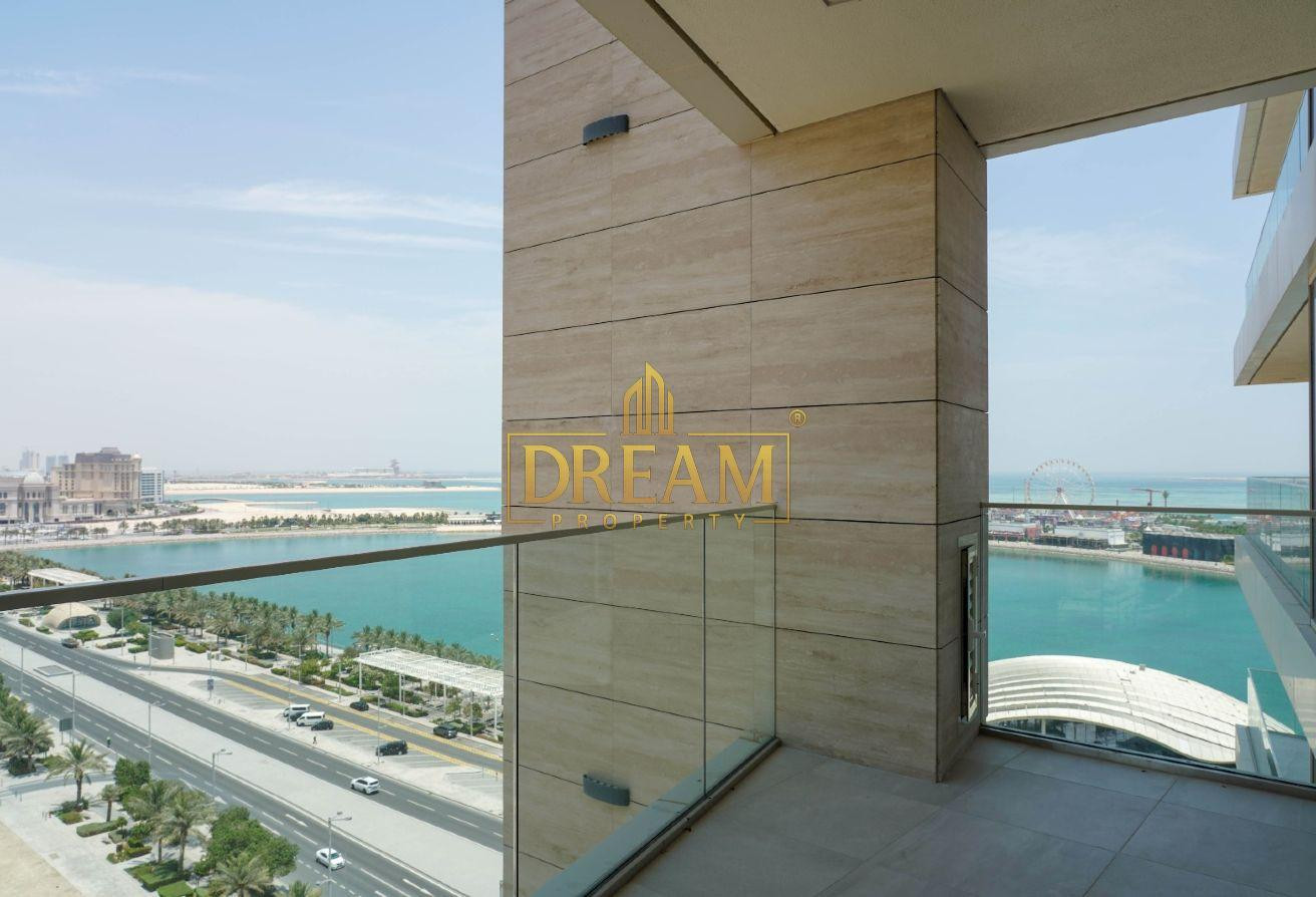 Modern 2-Bedroom Apartment | Sea View | For Rent - Apartment in Marina District