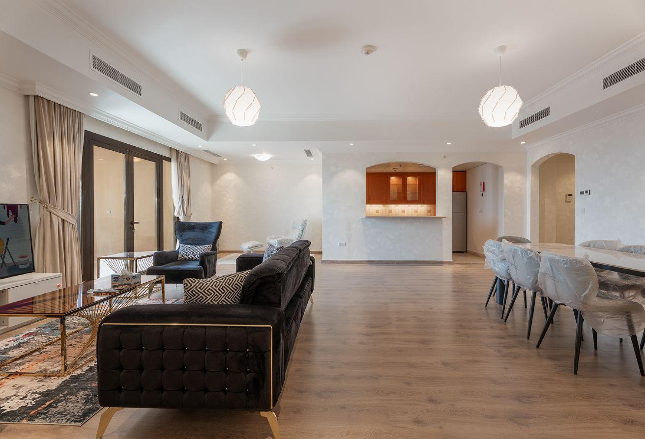 INCLUDING BILLS | FURNISHED 2 BHK | FULL SEAVIEW - Apartment in West Porto Drive