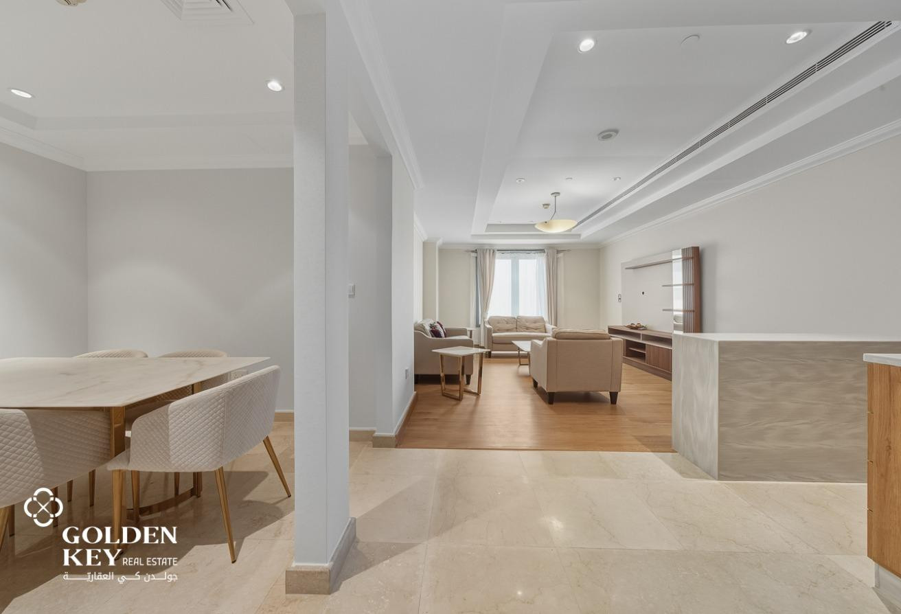 Furnished 2BR w/ Balcony | FF | Premium Tower - Apartment in West Porto Drive