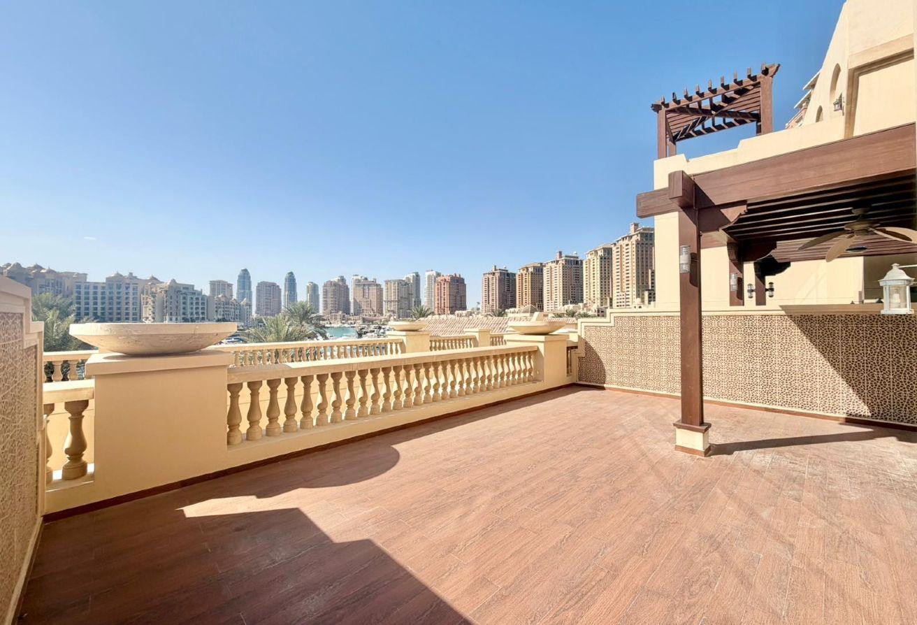 Luxurious 4BK+Maid Townhouse | Marina View | SF