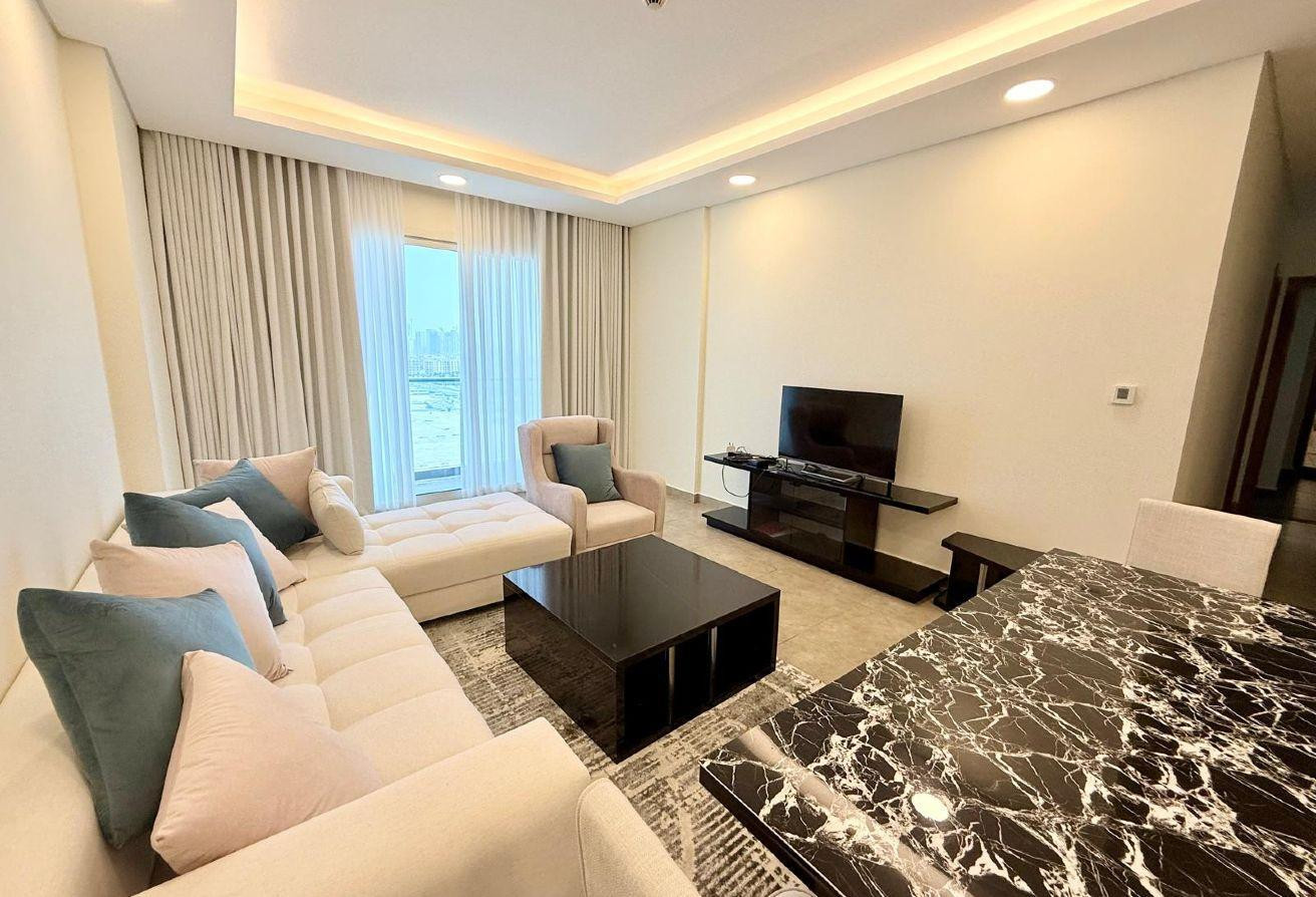including bills_two bedrooms_lusail - Apartment in Al Erkyah City