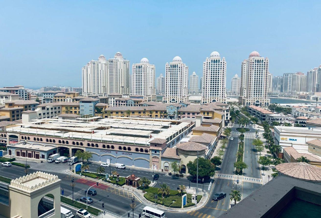 TOWER 14 THE PEARL / SEMI FURNISHED/ SIDE VIEW