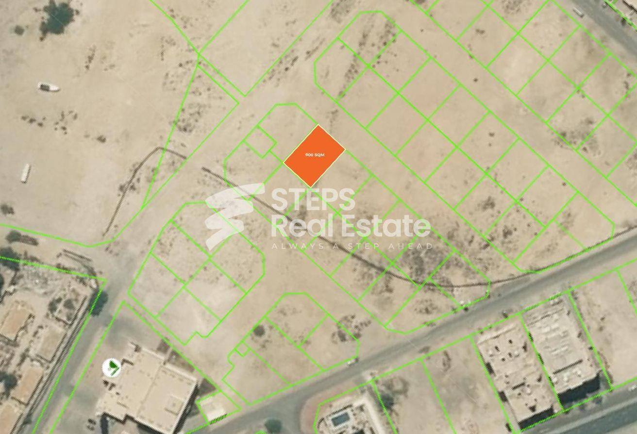 Buildable Land for Residential Use in Al Wakrah - Labor Camp in Al Wakair