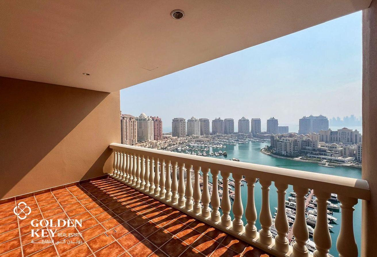 Sea View | 2-BR with Balcony| Ready to Move - Apartment in West Porto Drive