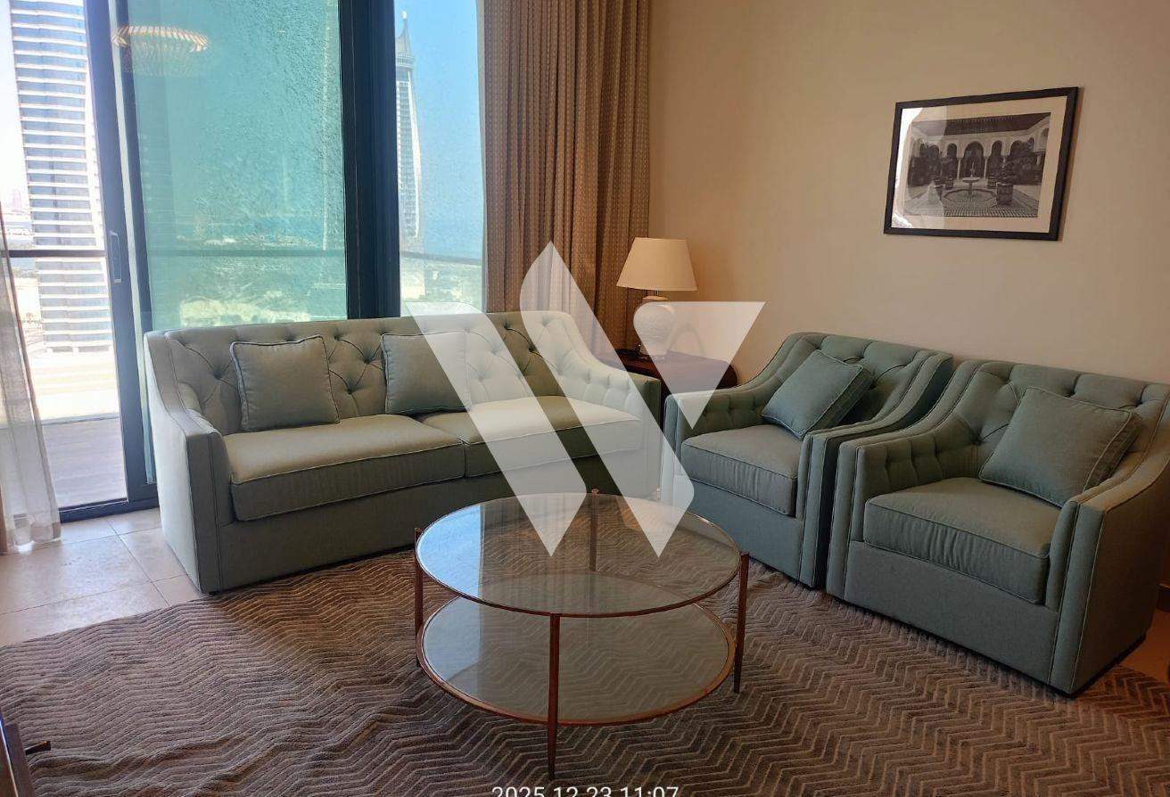 DIRECT SEA VIEW 1BR FULLY-FURNISHED APARTMENT