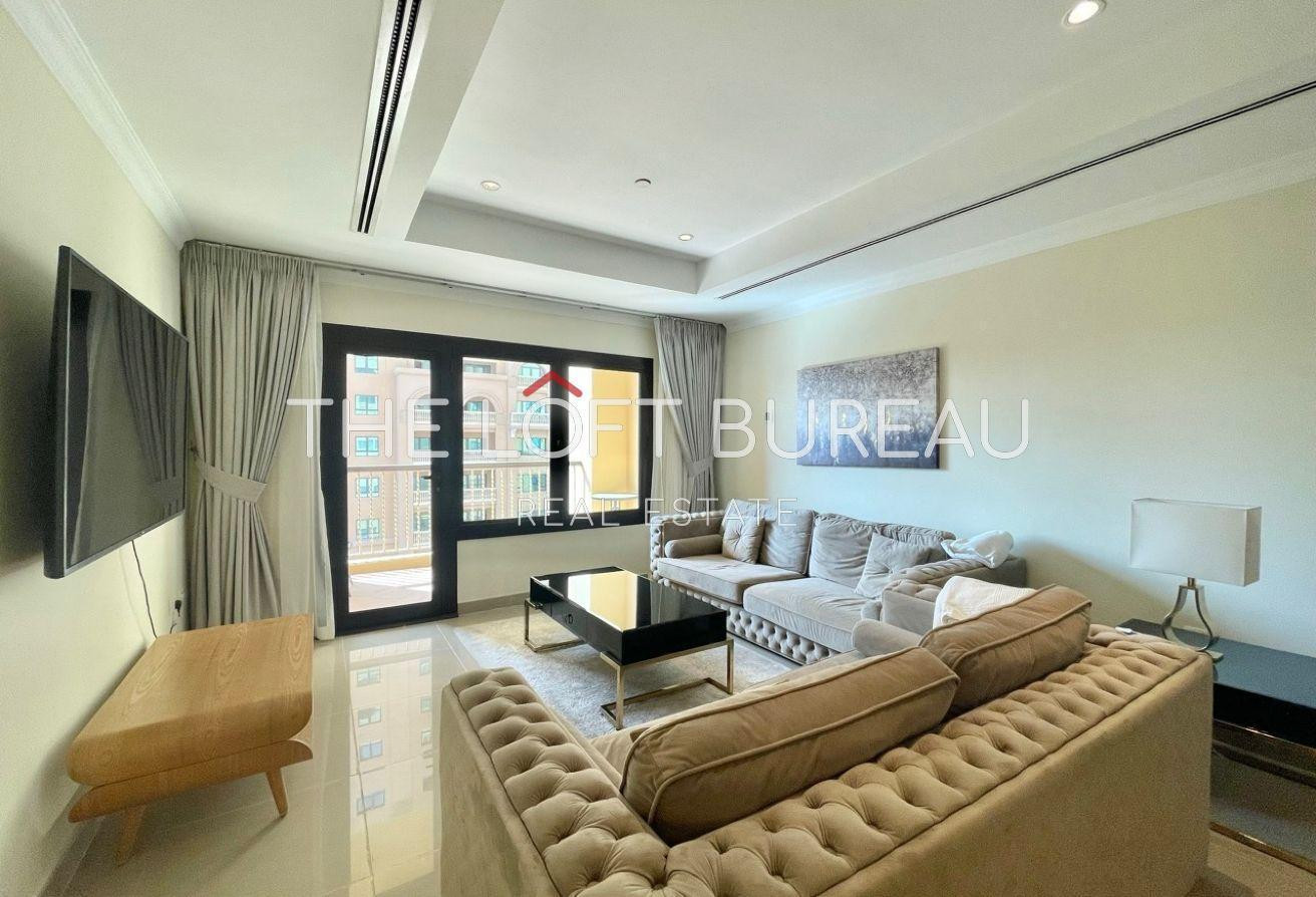 1 BEDROOM + OFFICE || BALCONY || FULLY FURNISHED - Apartment in East Porto Drive