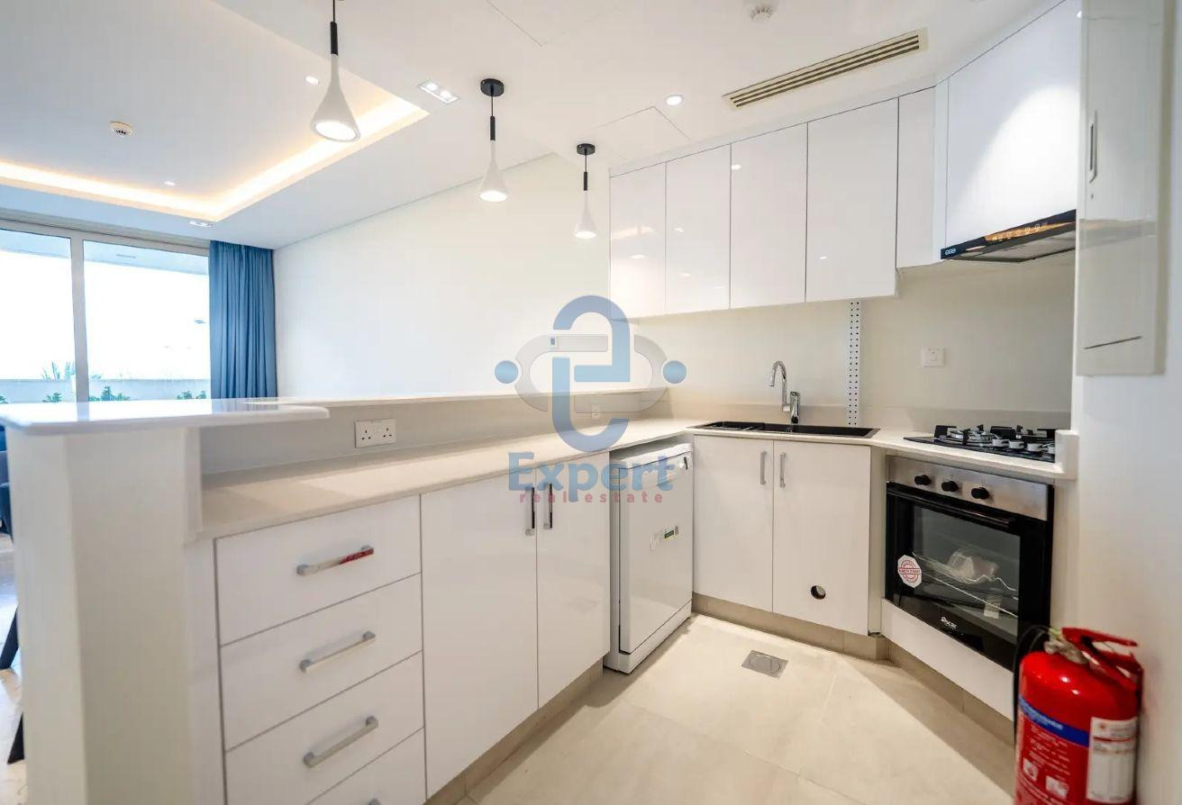 Spacious Deluxe 1BR Apt with Balcony and Sea View - Apartment in Lusail Residence