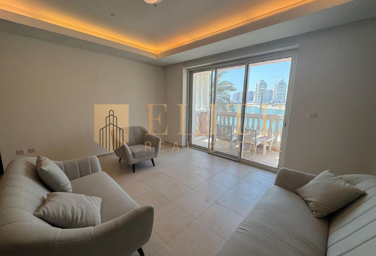 Beachfront Chalet in The Pearl I Fully Furnished - Apartment in Viva West