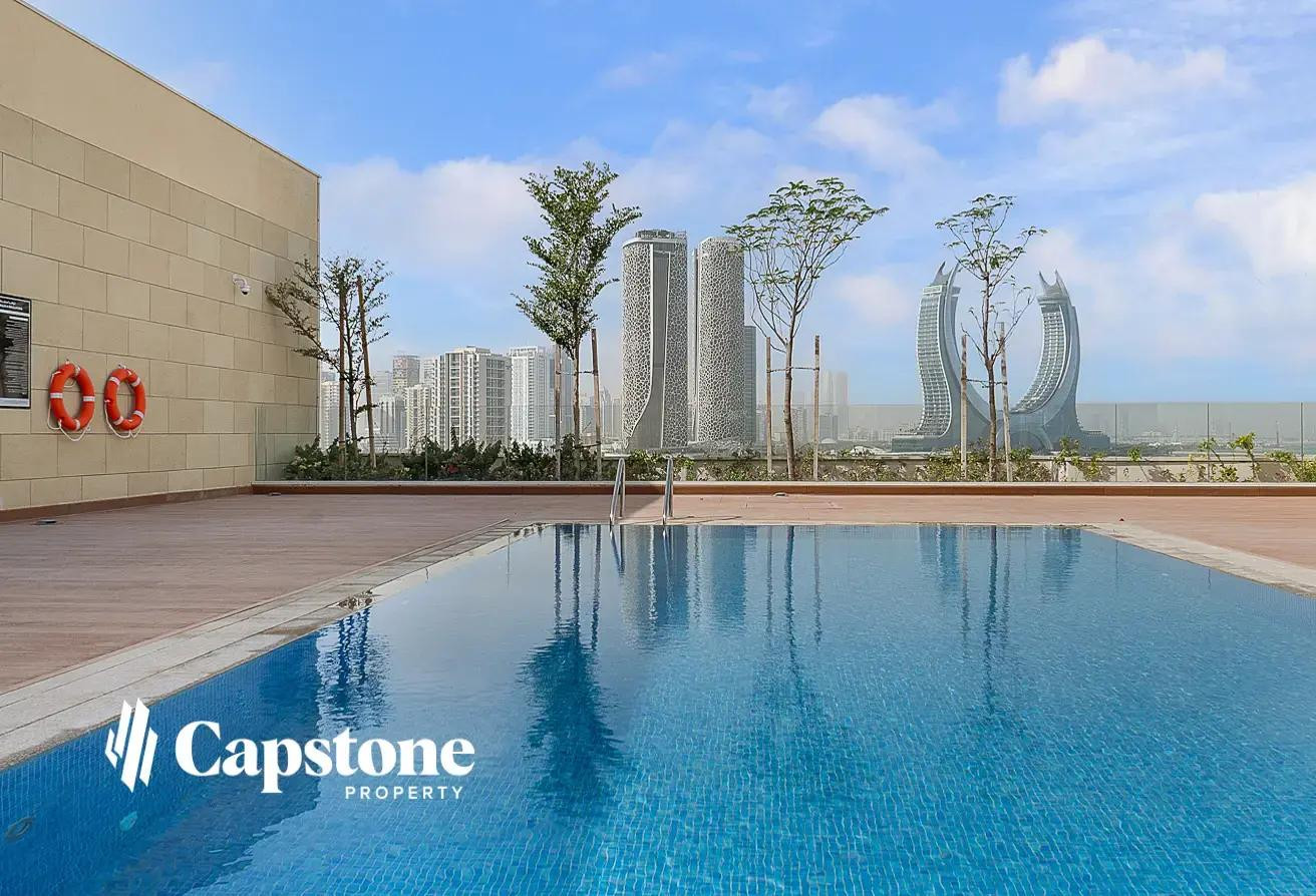 Luxury Furnished 1BHK w/Balcony in Gewan Island|9K