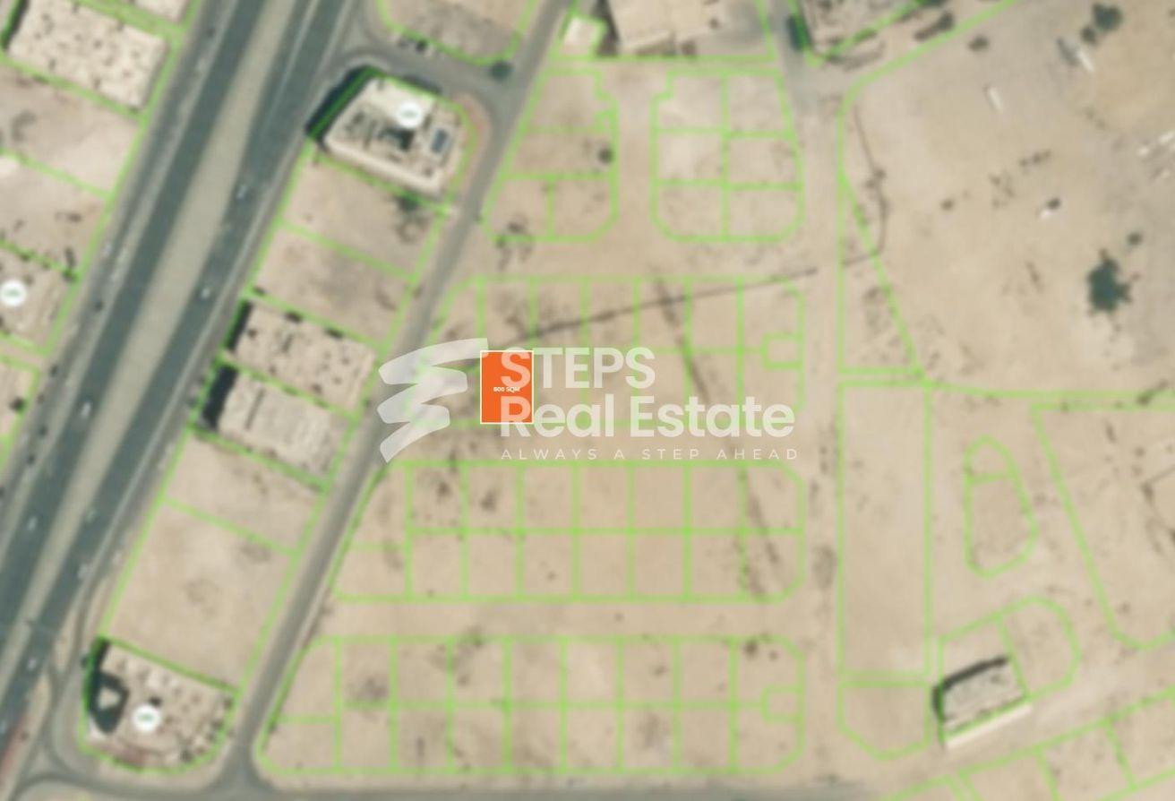 Buildable Land for Residential Use in Al Wakrah - Labor Camp in Al Wakair