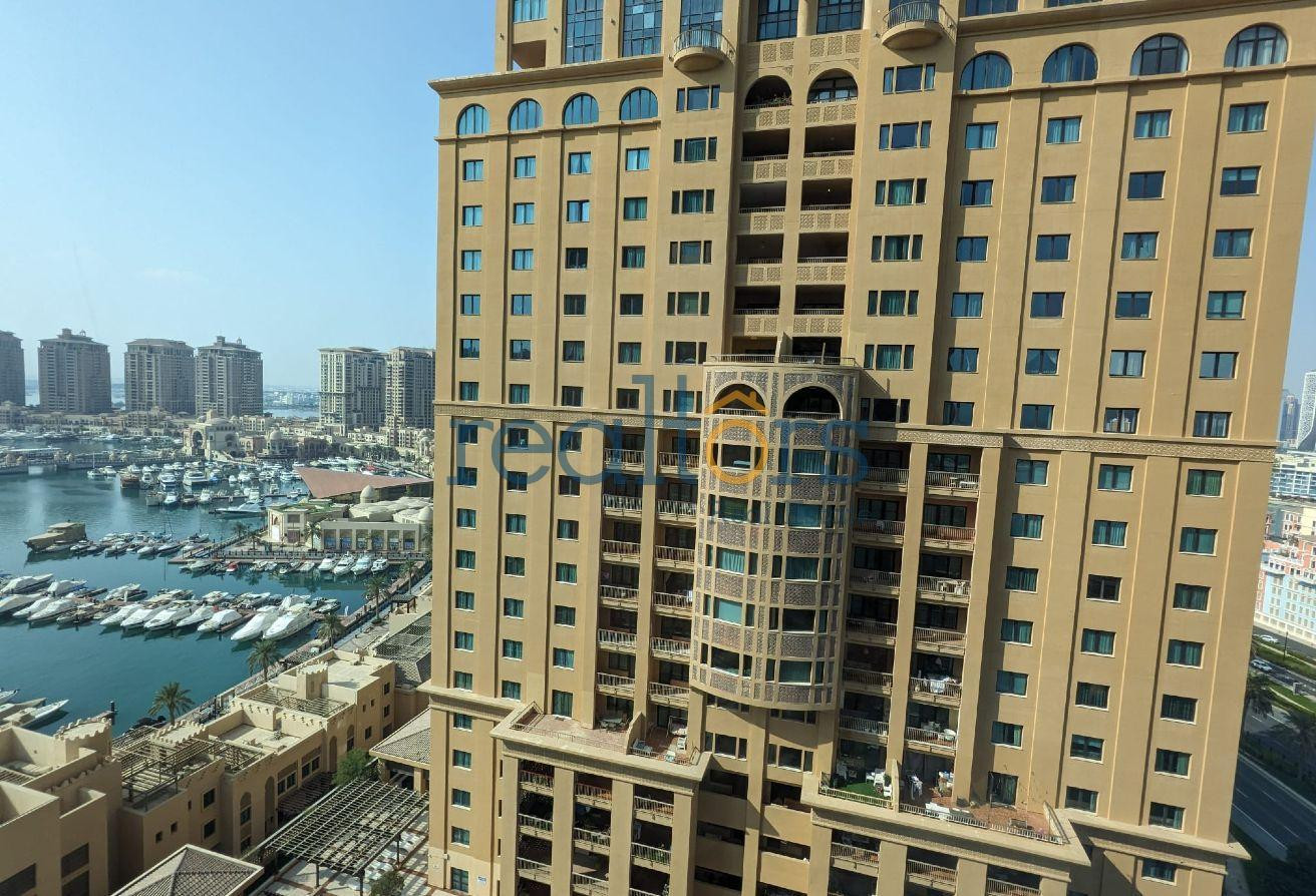 1 Bedroom + Office in Porto Arabia Tower 14 - Apartment in Tower 14