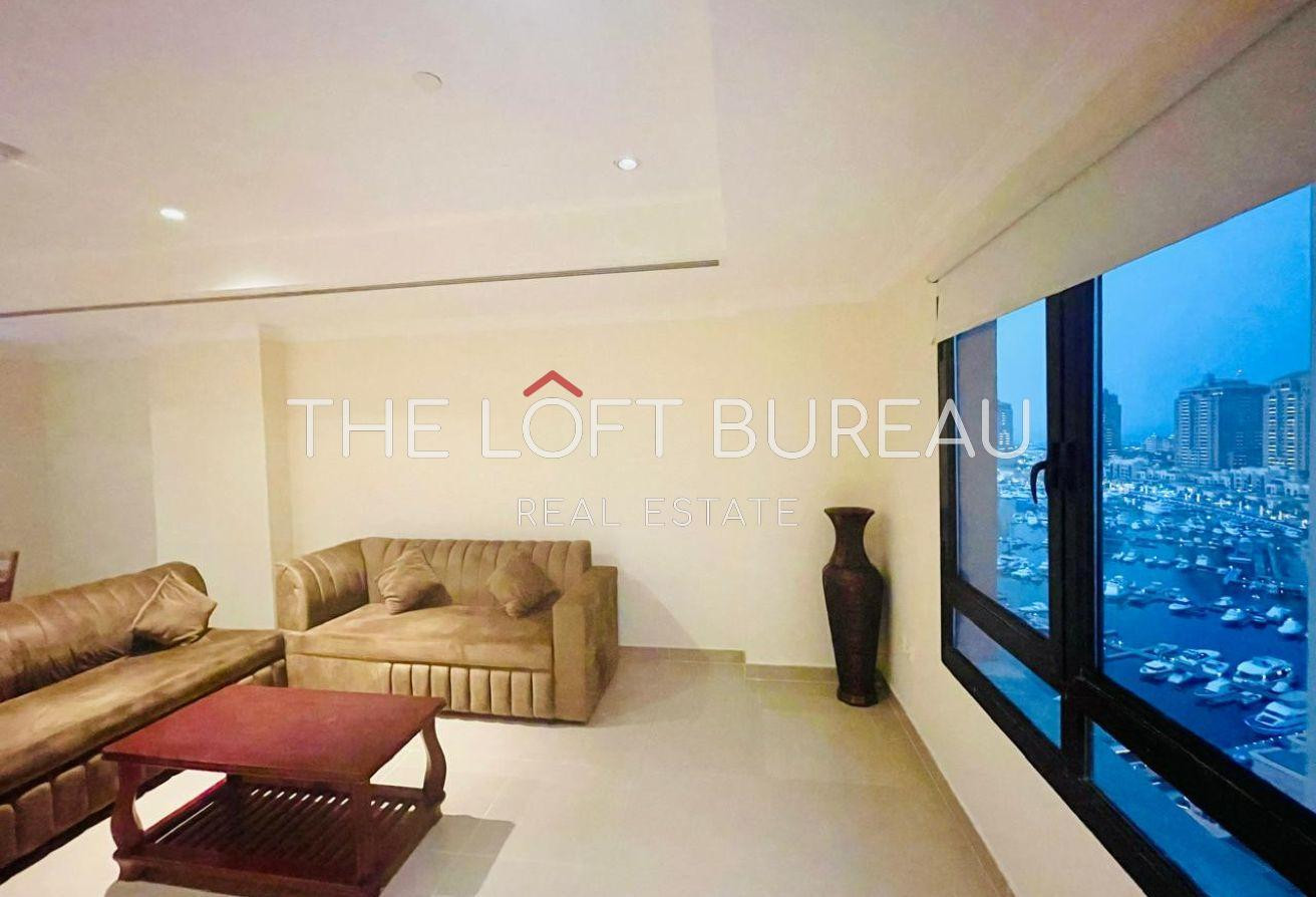 SPACIOUS 2BHK WITH LUXURIOUS FURNITURE