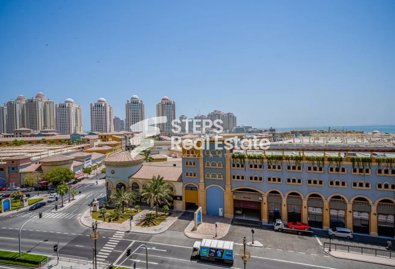 2BR Apartment with Maid Room for Sale in The Pearl - Apartment in East Porto Drive
